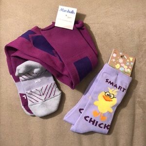 NWT! Set of 2 Sox! Nike(XS)/K.Bell (4-10)